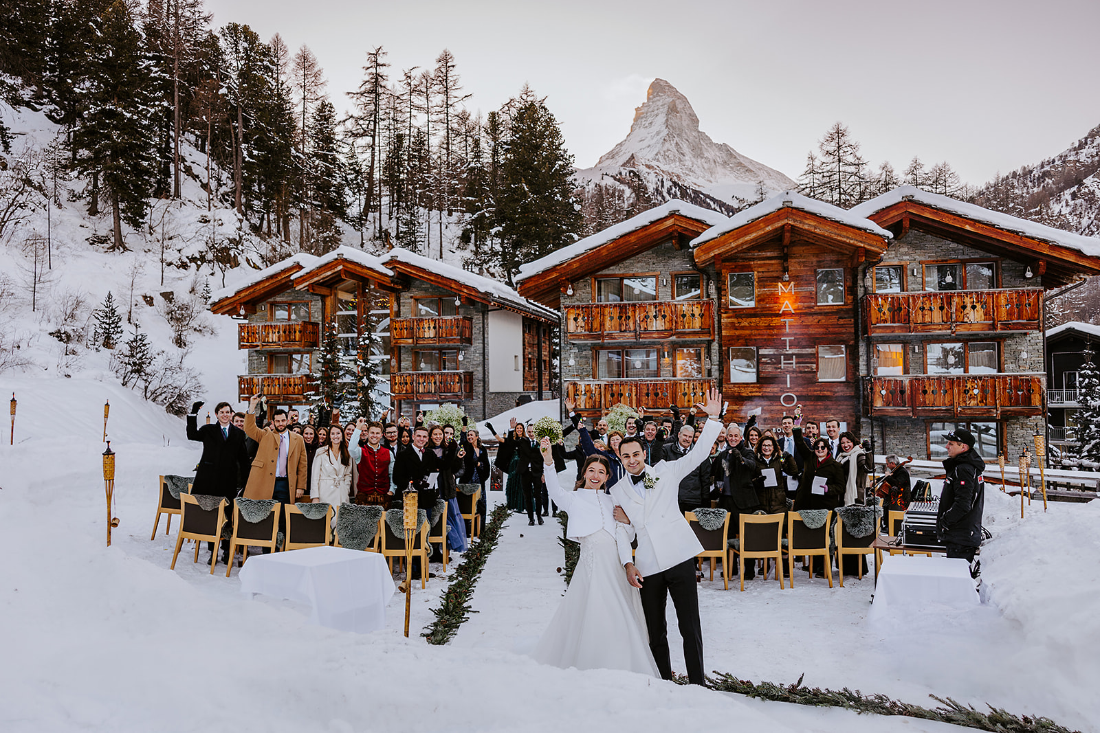 Hochzeitslocation Zeremonie Zermatt