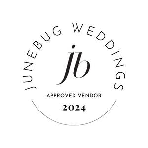 junebug wedding badge